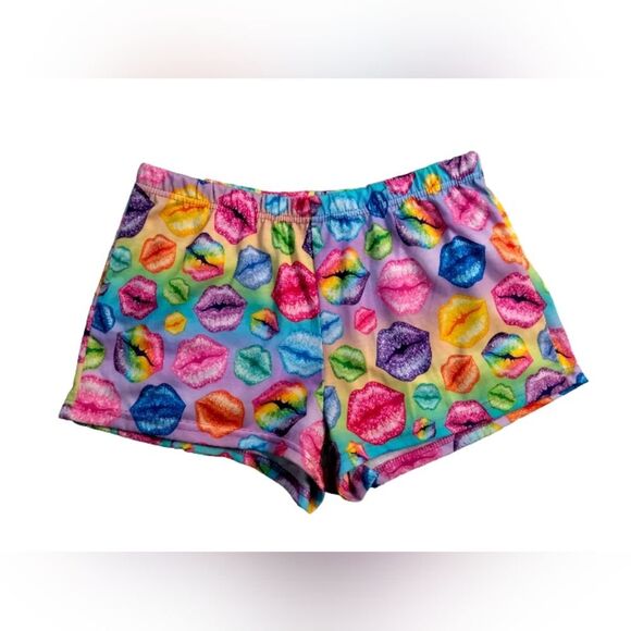 Lisa Frank Lip Sleep Shorts - Picture 1 of 3
